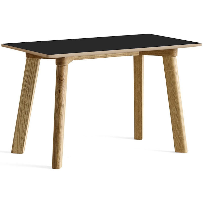 CPH Deux 215 2.0 Bench 75 cm, Black / Water-based Lacquered Oak