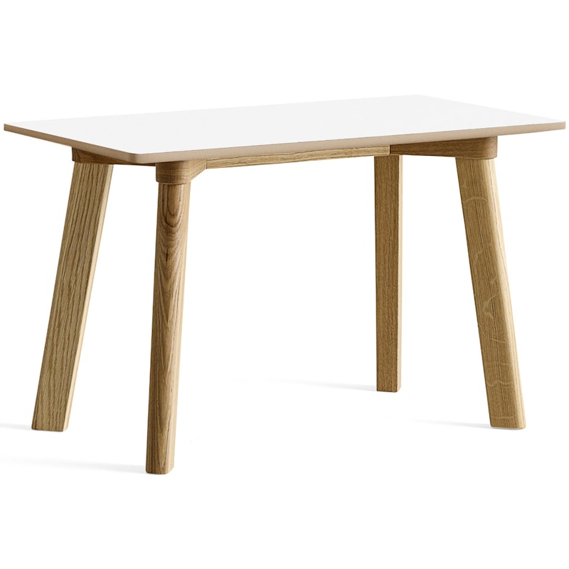 CPH Deux 215 2.0 Bench 75 cm, Pearl White / Water-based Lacquered Oak