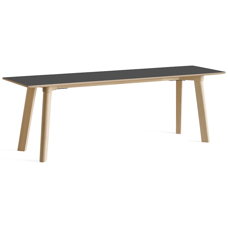 CPH Deux 215 2.0 Bench 140 cm, Black / Untreated Beech