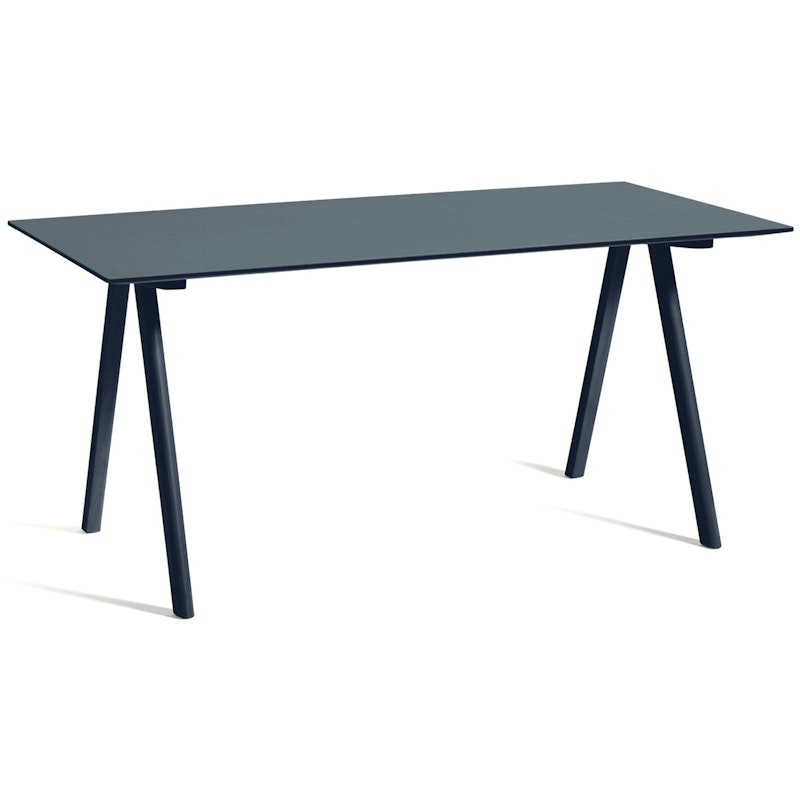 CPH 10 2.0 Desk, Water-based Lacquered Oak / Deep Blue