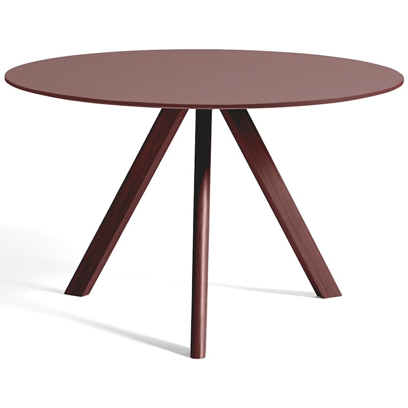 CPH 20 2.0 Table Ø90 cm, Bordeaux