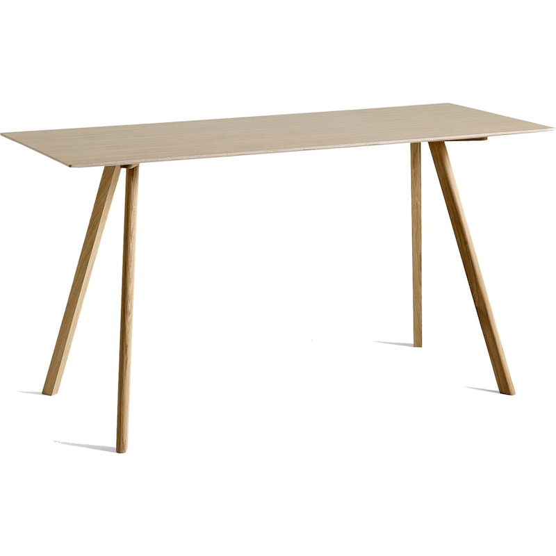 CPH 30 Bar Table 80x200x105 cm, Waterbased Lacquered Oak