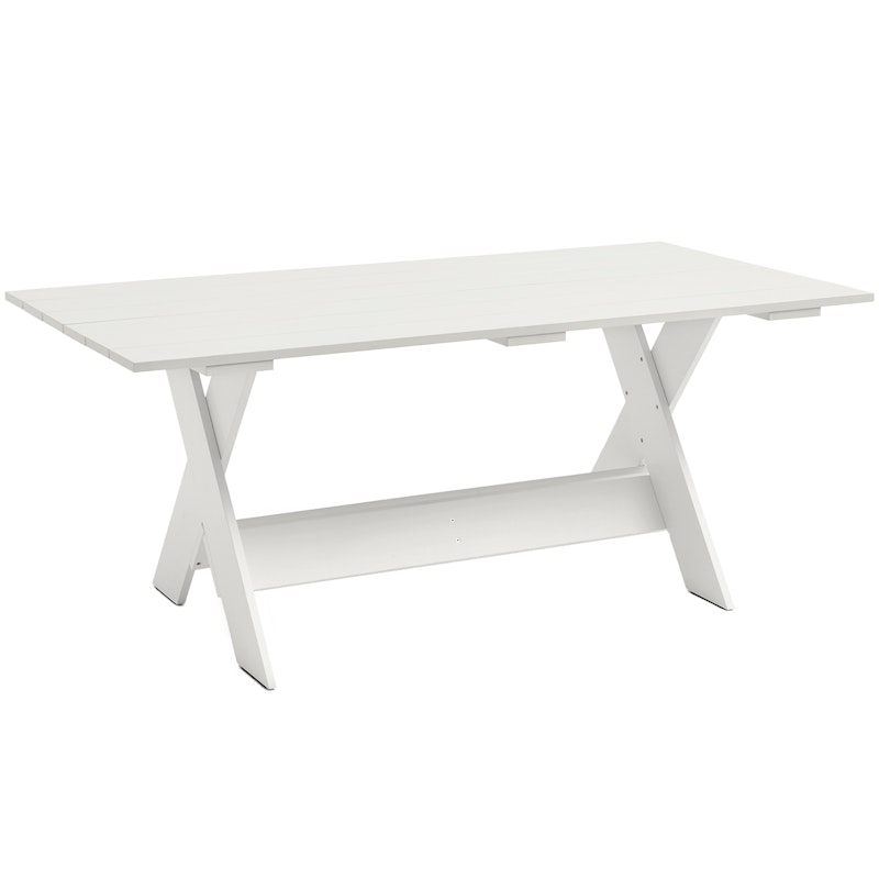 Crate Dining Table 90x180 cm, White