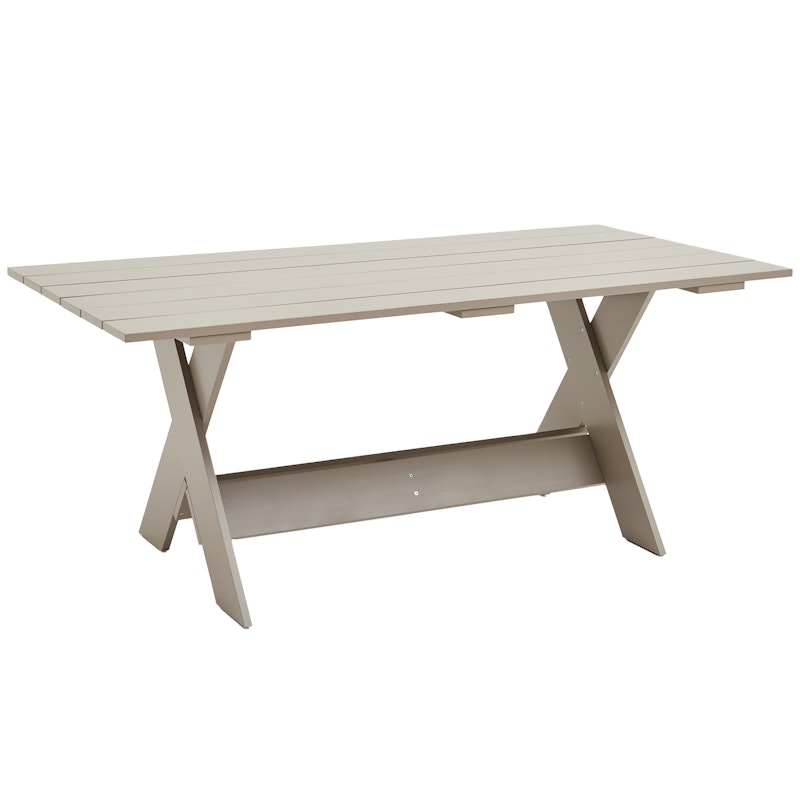 Crate Dining Table 90x180 cm, London Fog