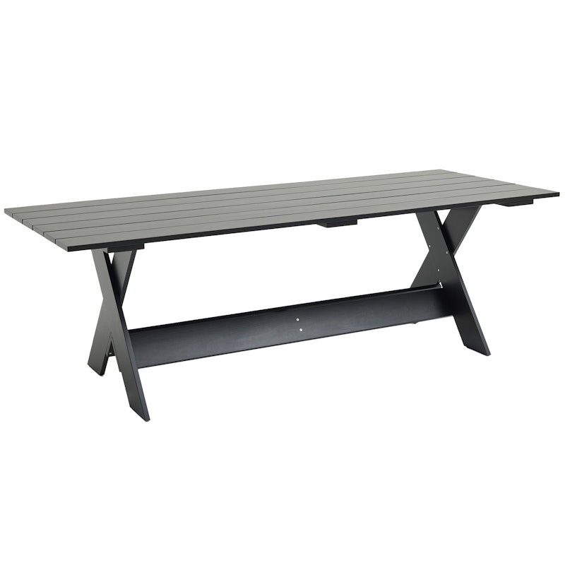 Crate Dining Table 90x230 cm, Black