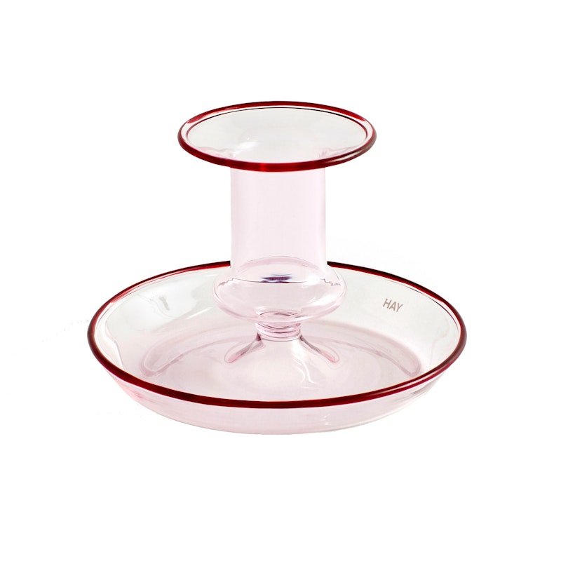 Flare Candle Holder, Pink