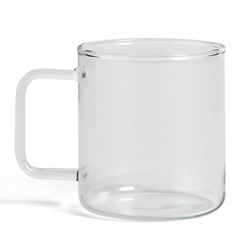 Glass Coffee Mug M, Clear