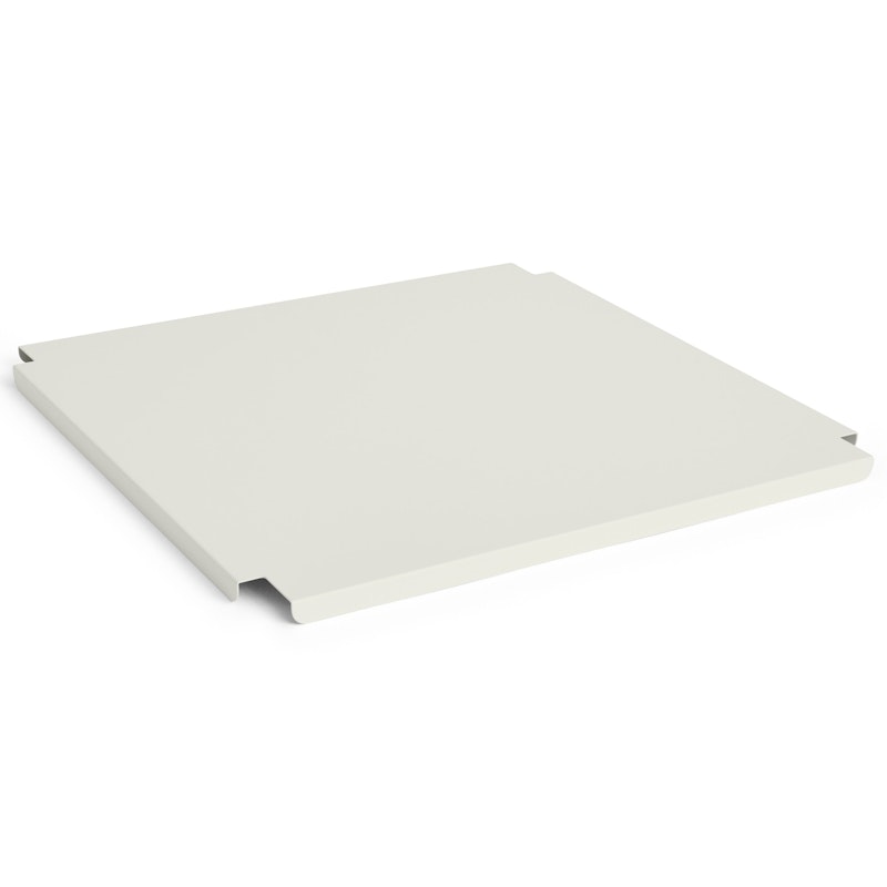 Colour Crate Metal Large Square Lid, Off-White