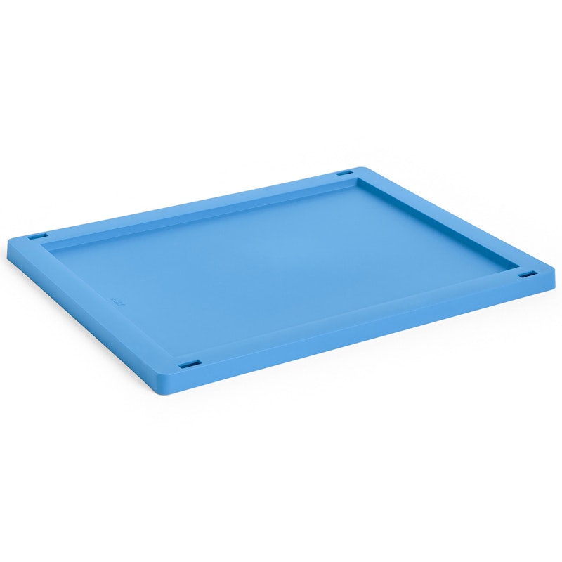 Colour Crate Plastic Medium Lid, Electric Blue