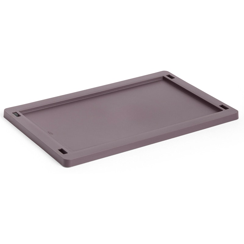 Colour Crate Plastic Small Lid, Bordeaux