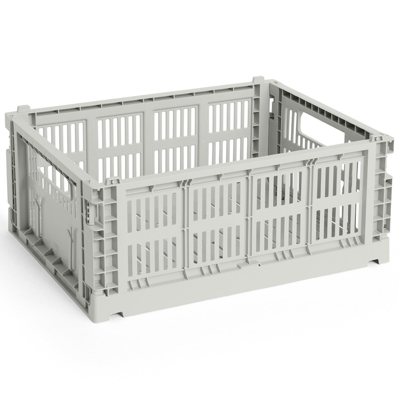 Colour Crate Medium Storage, Grey