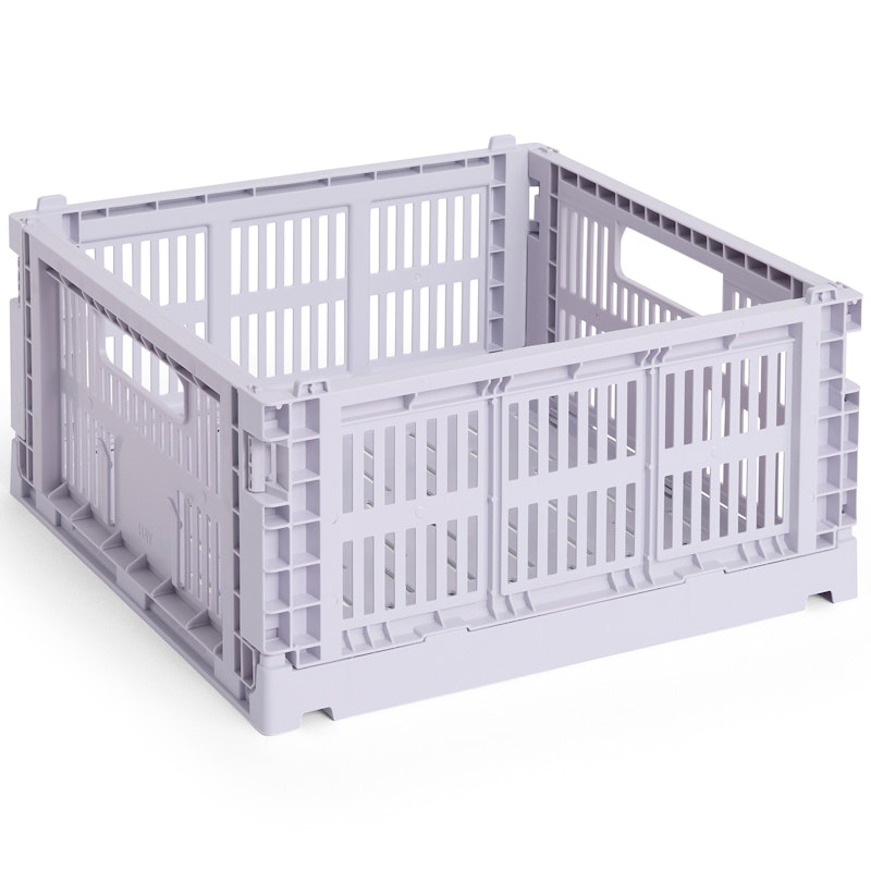 Colour Crate Medium Square Storage, Lavender
