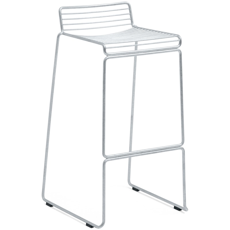 Hee Bar Stool 75 cm, Hot Galvanized Steel