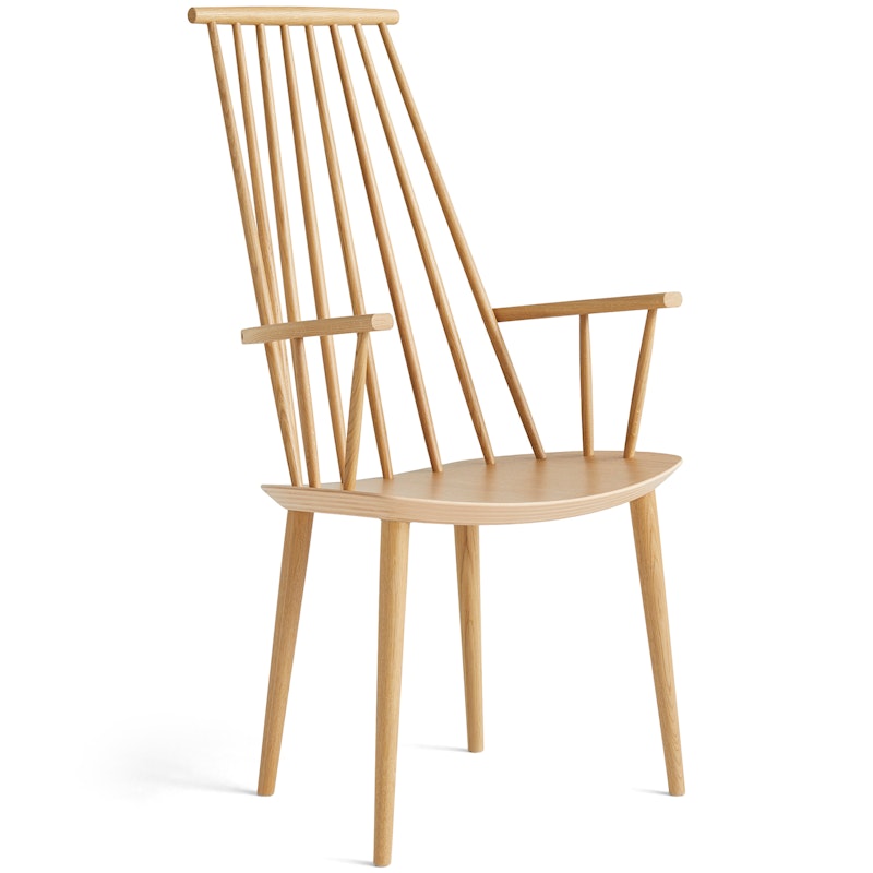 J110 Armchair, Lacquered Oak