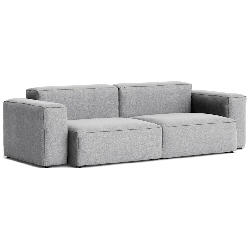 Mags Soft Low 2.5-seater Sofa Comb. 1, Hallingdal 130 / Dark Grey Stitching