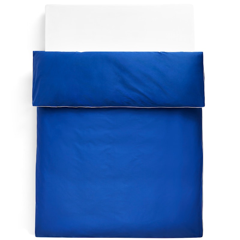 Outline Duvet Cover Double 220x220 cm, Vivid Blue