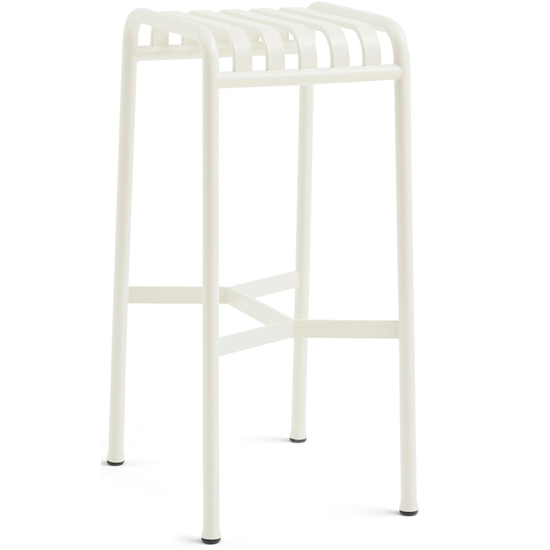 Palissade Bar Stool, Cream White