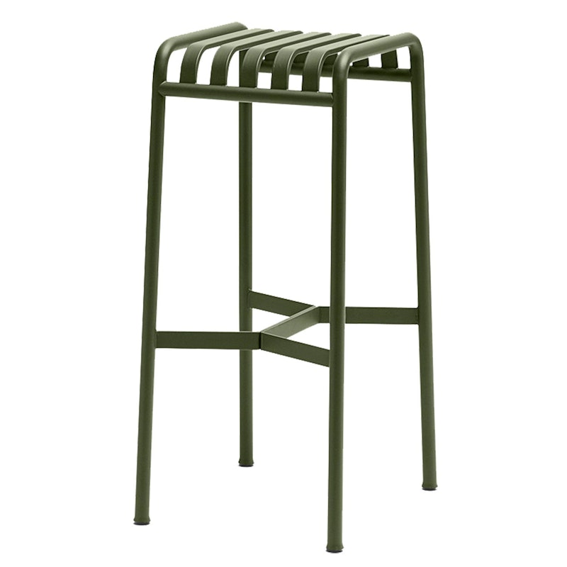 Palissade Bar Stool, Olive