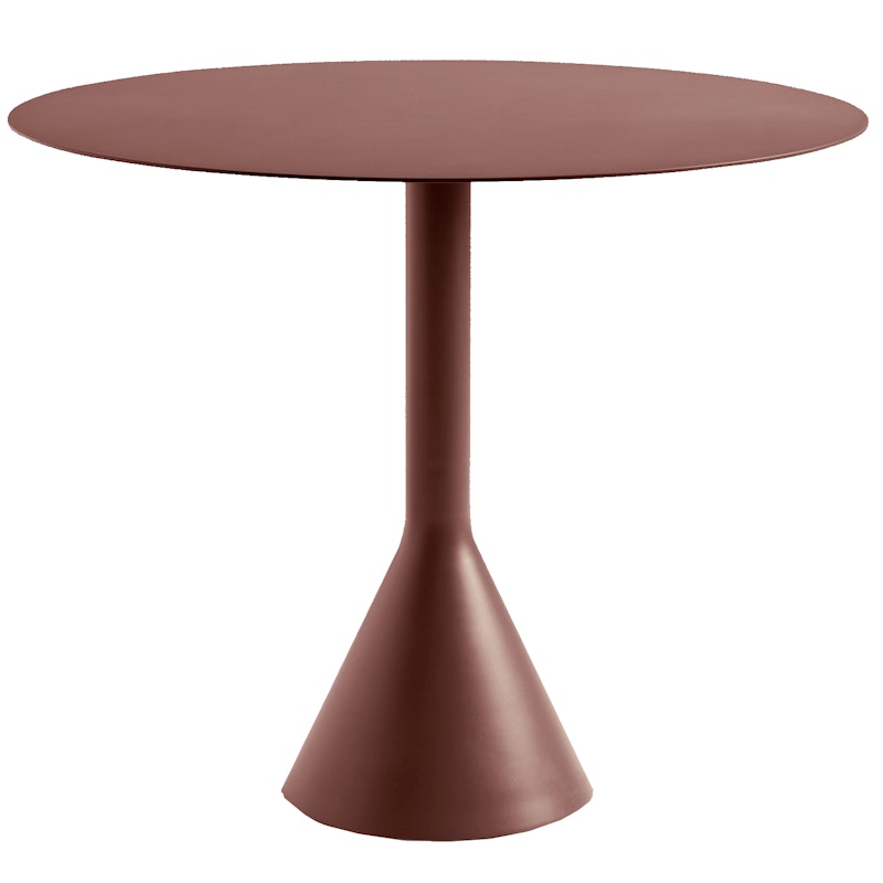 Palissade Cone Table Ø90 cm, Iron Red