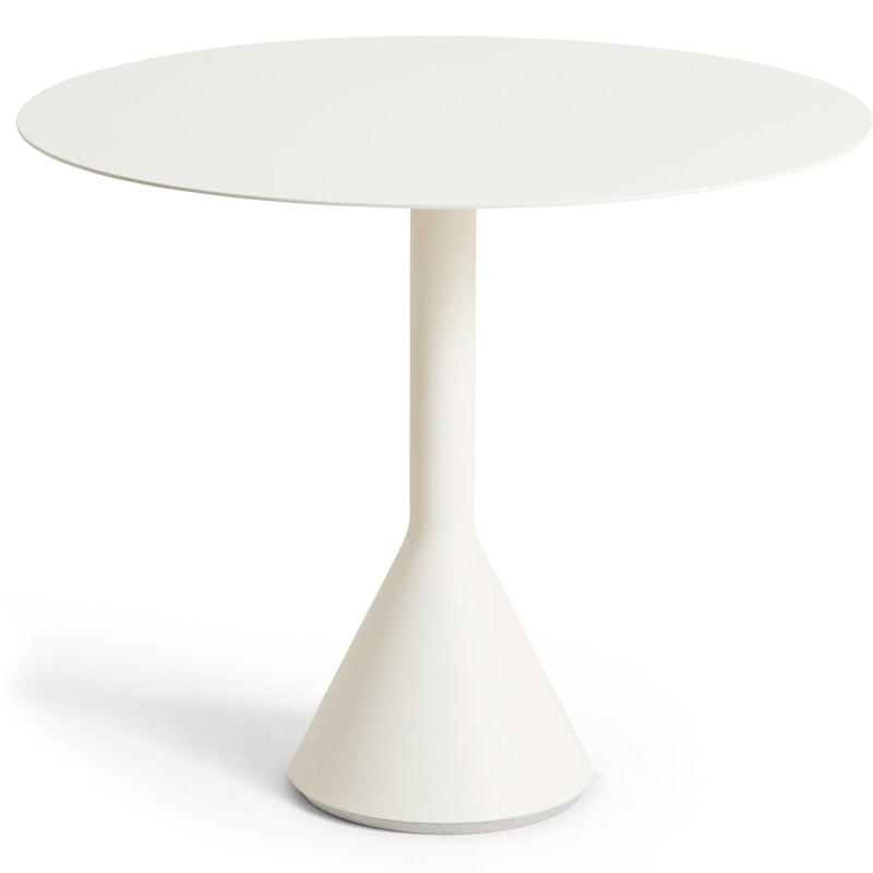 Palissade Cone Table Ø90 cm, Cream White