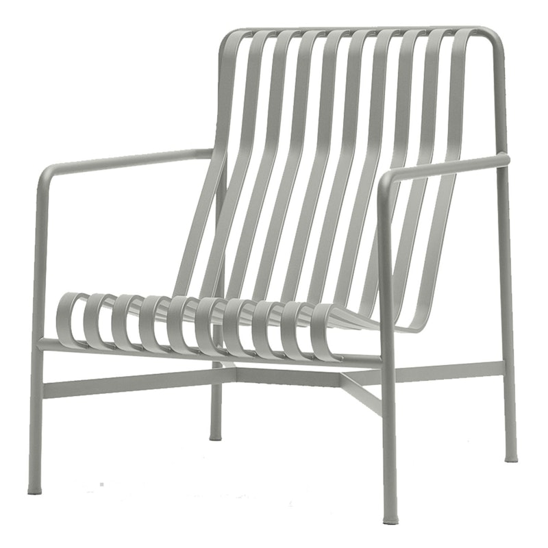 Palissade Lounge Chair High, Sky Grey