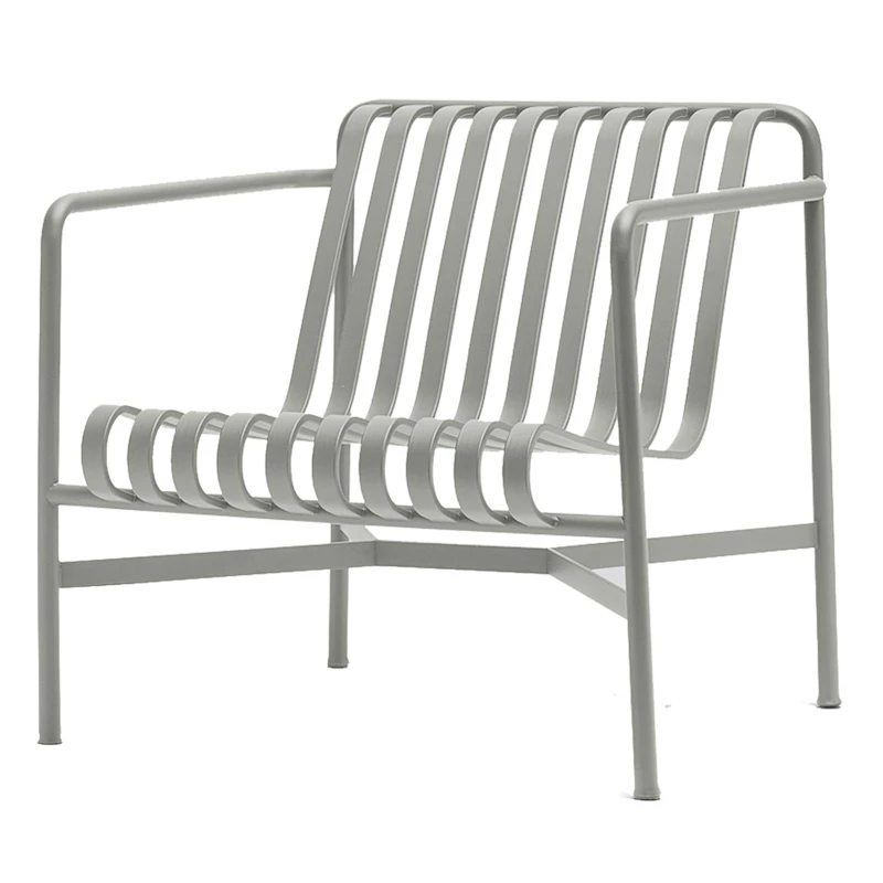 Palissade Lounge Chair Low, Sky Grey