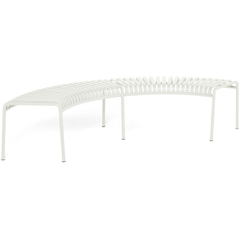 Palissade Park Bench, Cream White