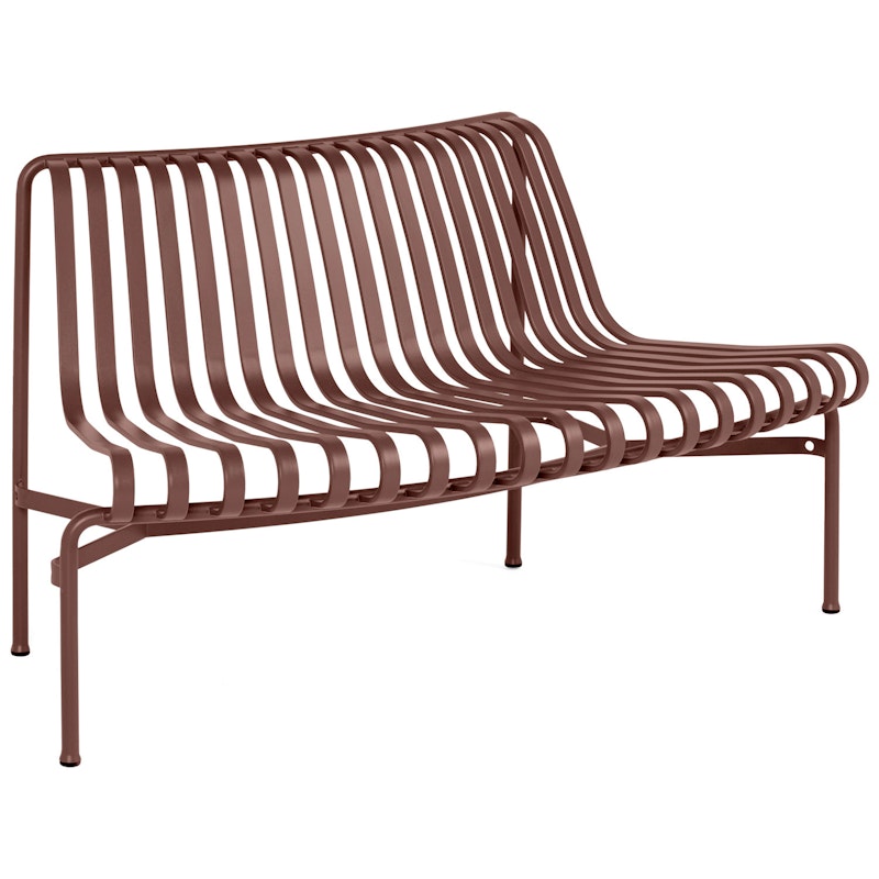 Palissade Park Bench Out, Iron Red