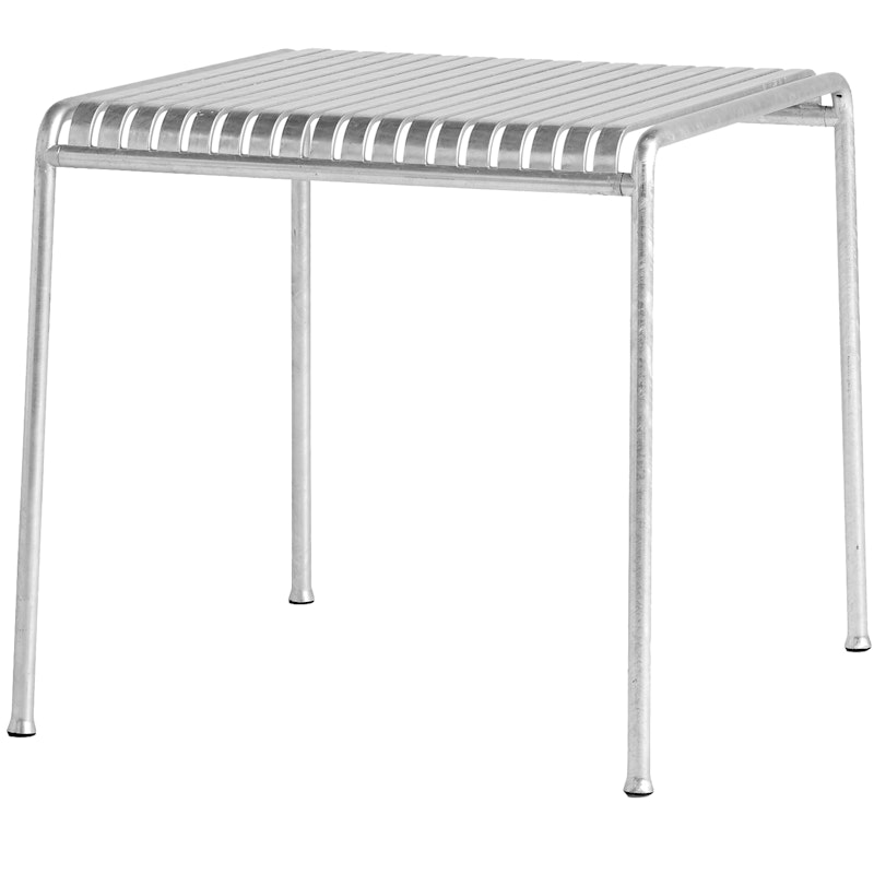 Palissade Table 82,5x90 cm, Hot Galvanized