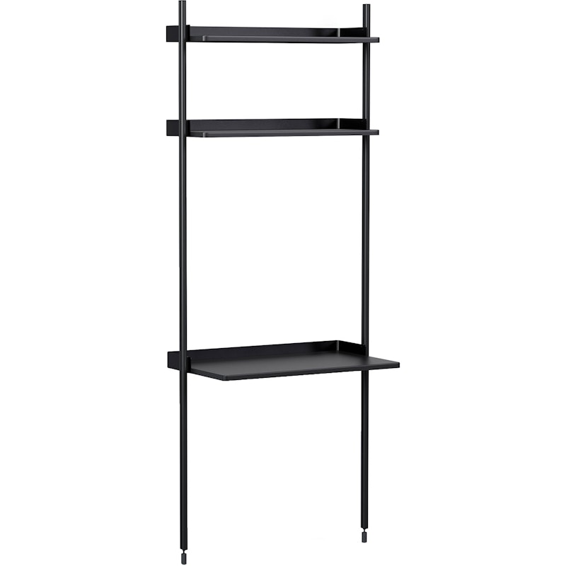 Pier System 11 Shelving System, Ps Black