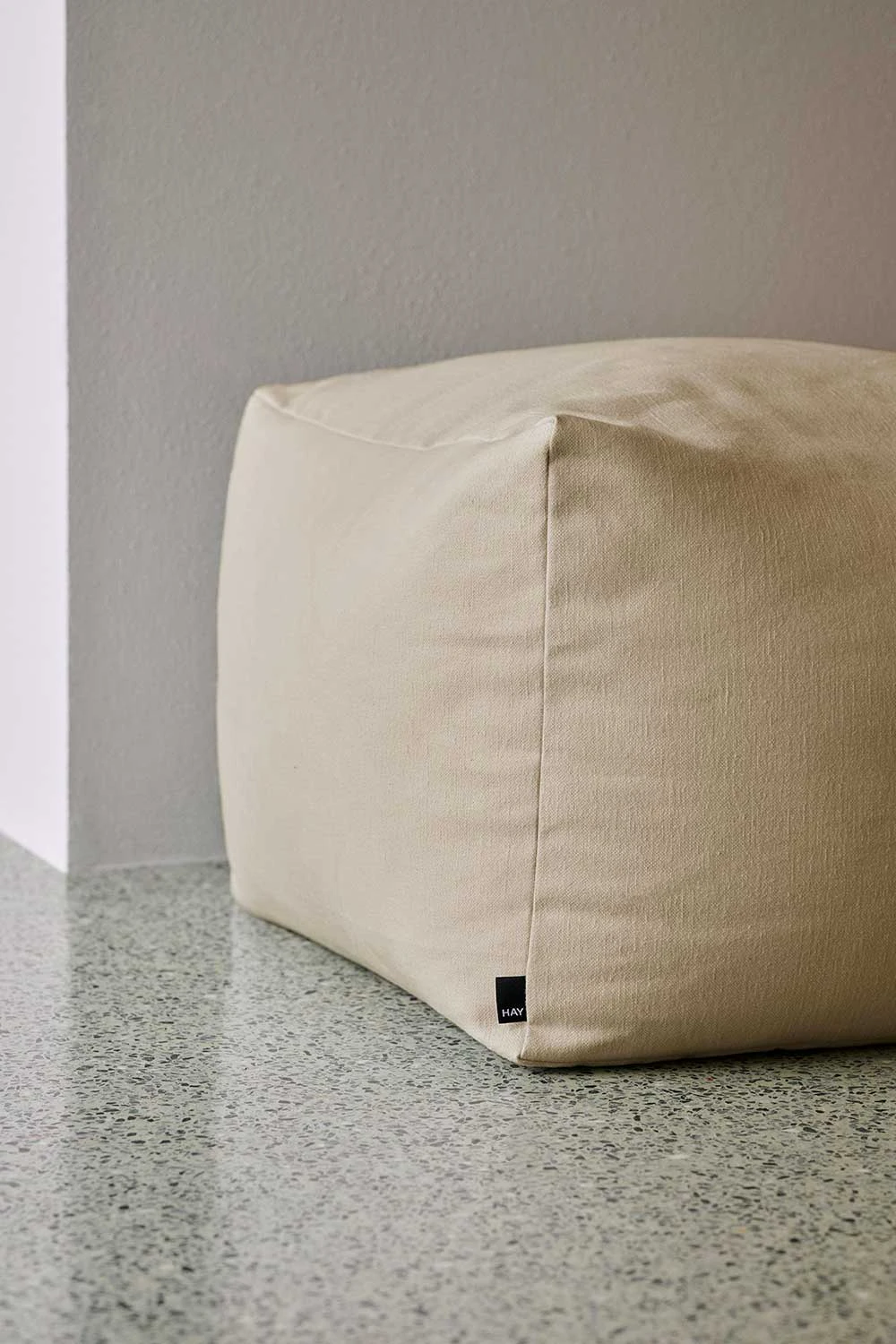 Planar Pouf, Sand from HAY | RoyalDesign