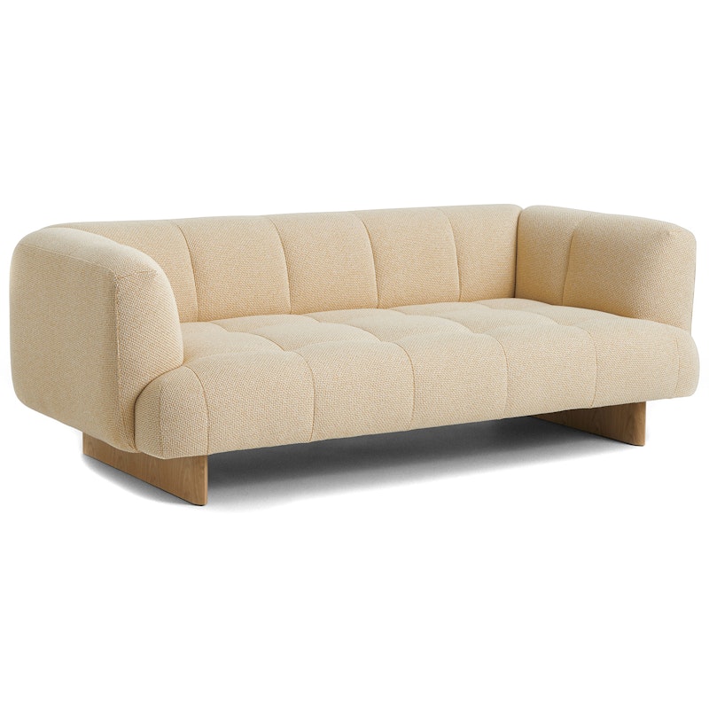 Quilton Lift 2-Seater Sofa, Tartaglia 857 / Oak