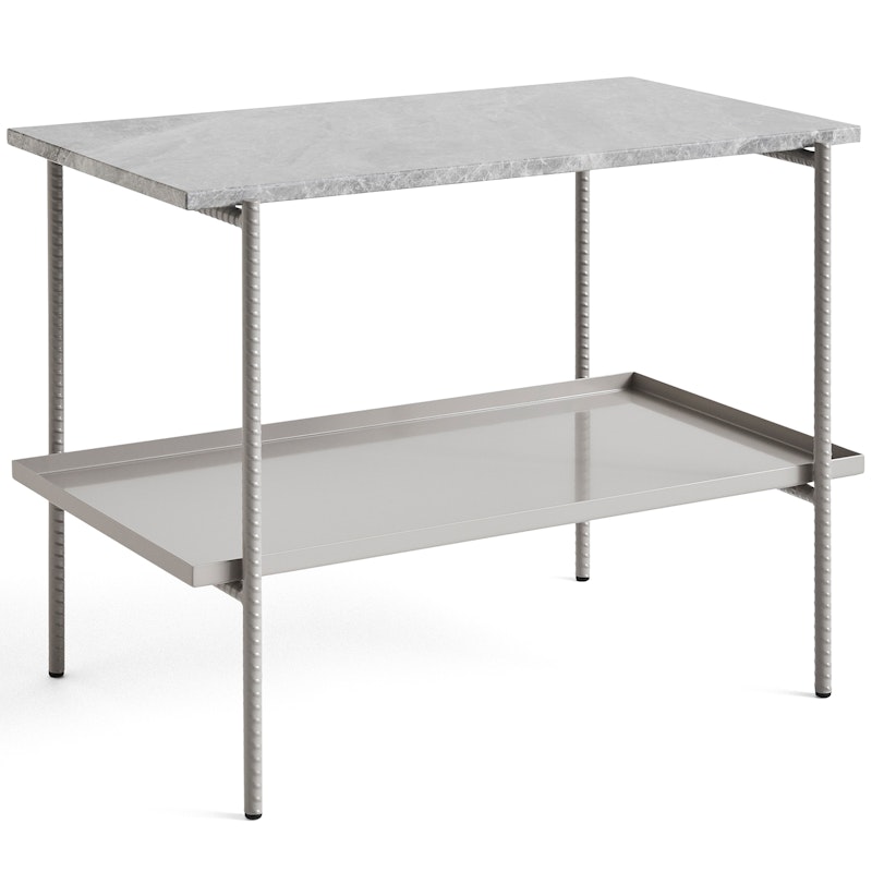 Rebar Side Table 49x80 cm, Fossil Grey