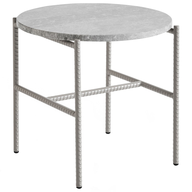 Rebar Side Table Ø45 cm, Fossil Grey