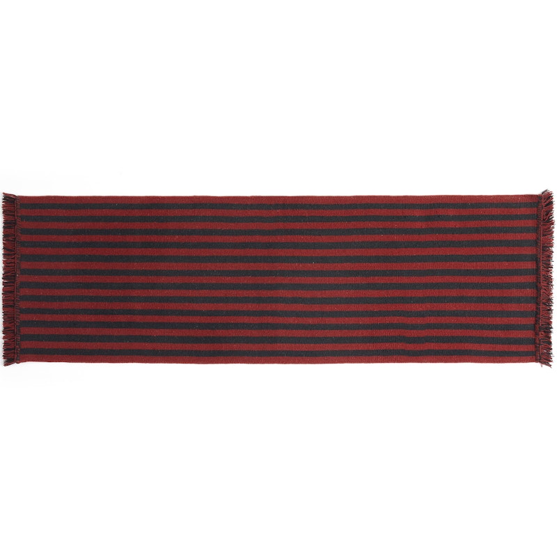 Stripes and Stripes Rug 60x200 cm, Cherry