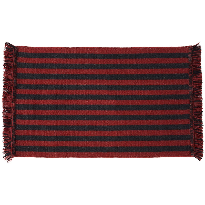 Stripes and Stripes Rug 52x95 cm, Cherry