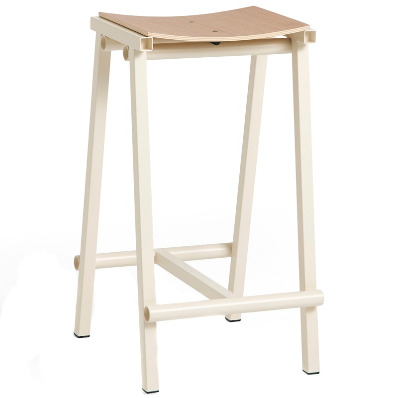 Taburete 8 Bar Stool 65 cm, Eggshell