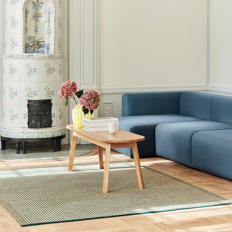 Tapis Rug 80x200 cm, Green / Black from HAY | RoyalDesign