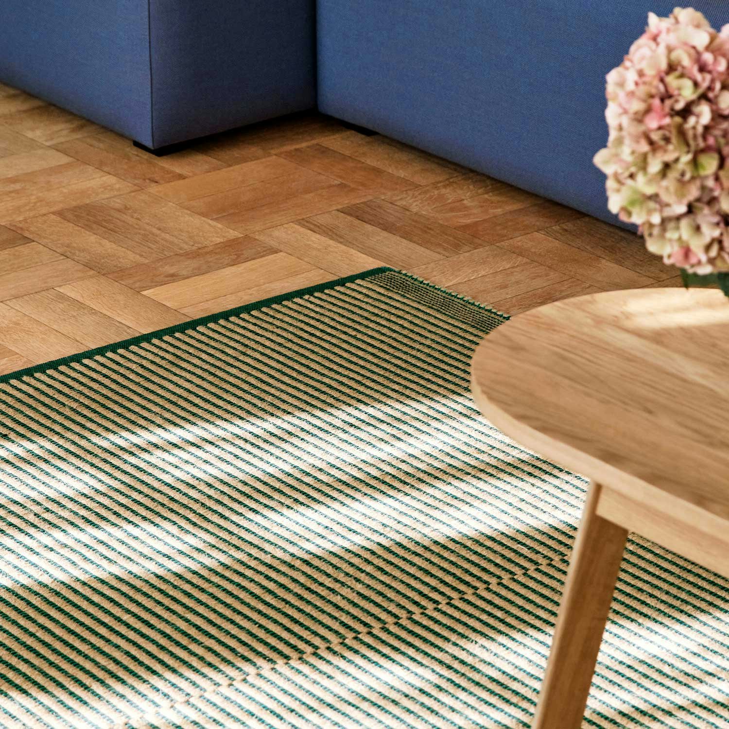 Tapis Rug 80x200 cm, Green / Black from HAY | RoyalDesign