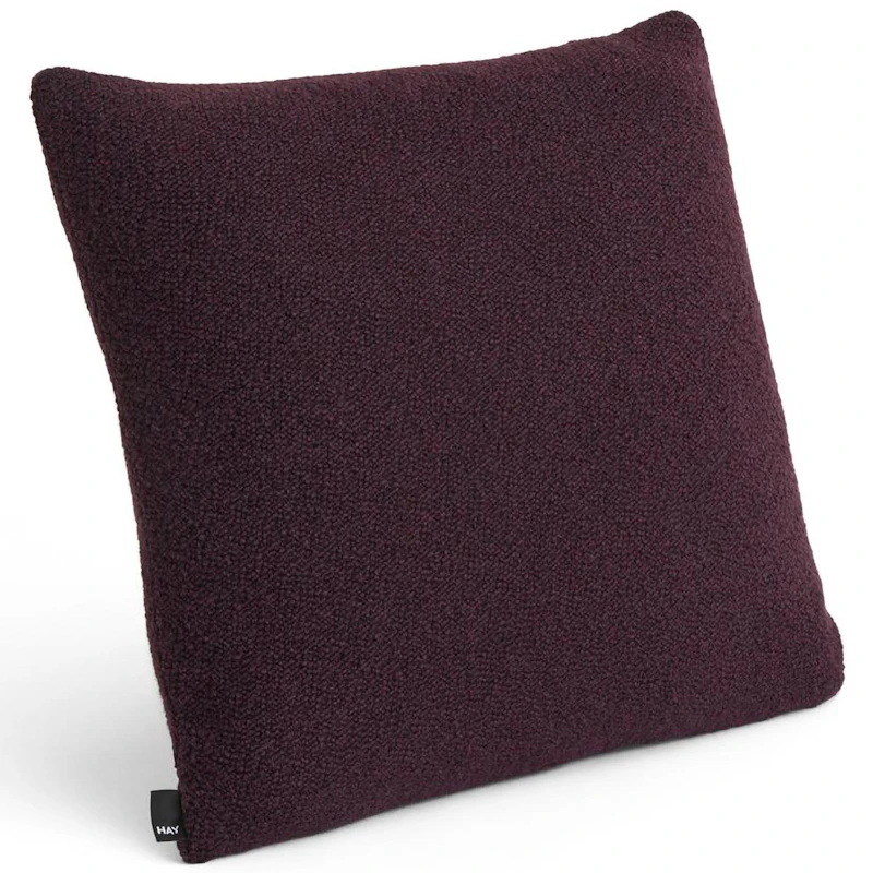 Texture Cushion 50x50 cm, Burgundy
