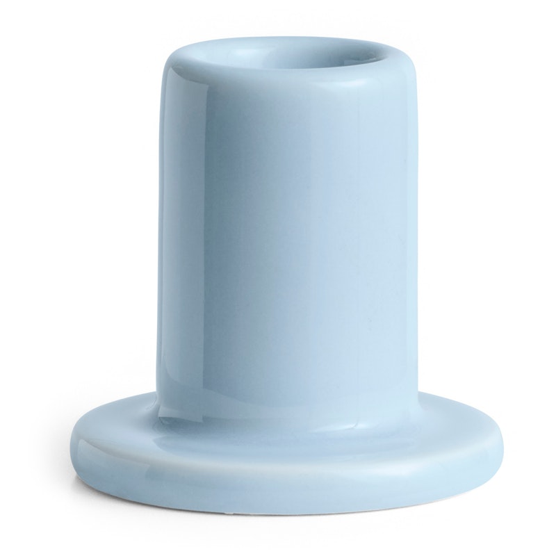 Tube Candlestick S, Light Blue