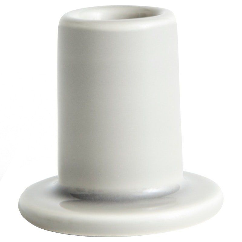 Tube Candlestick S, Light Grey