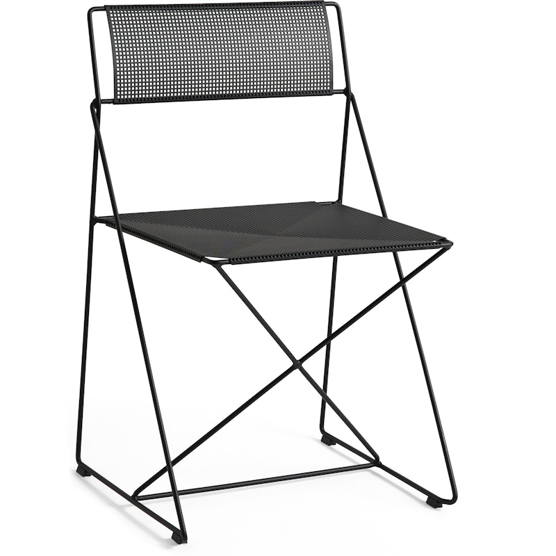 X-Line Chair, Powder Coated Steel / Black