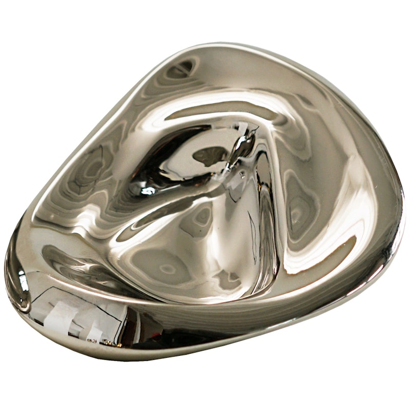 Ripple Knob Wall Hook 9 cm, Silver