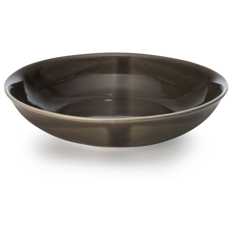 Nosse Ceramics Smooth Deep Plate 28 cm, Olive