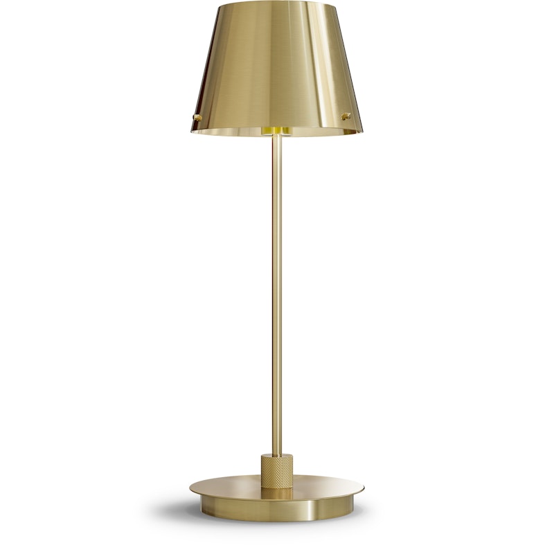 Gil Il Grande Table Lamp, Satin Brass