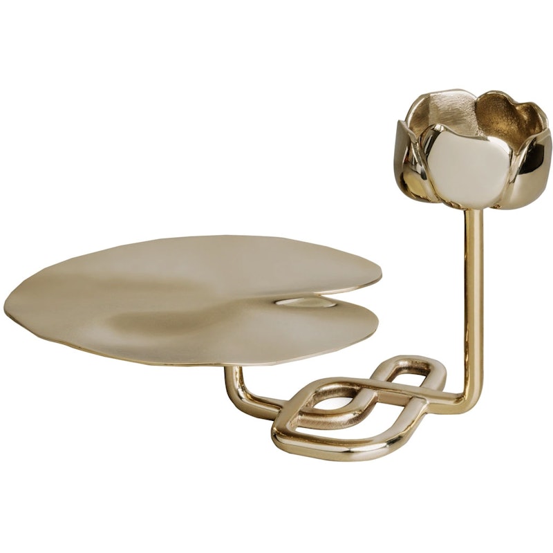 Ninfea Candle Holder Gold, No.2