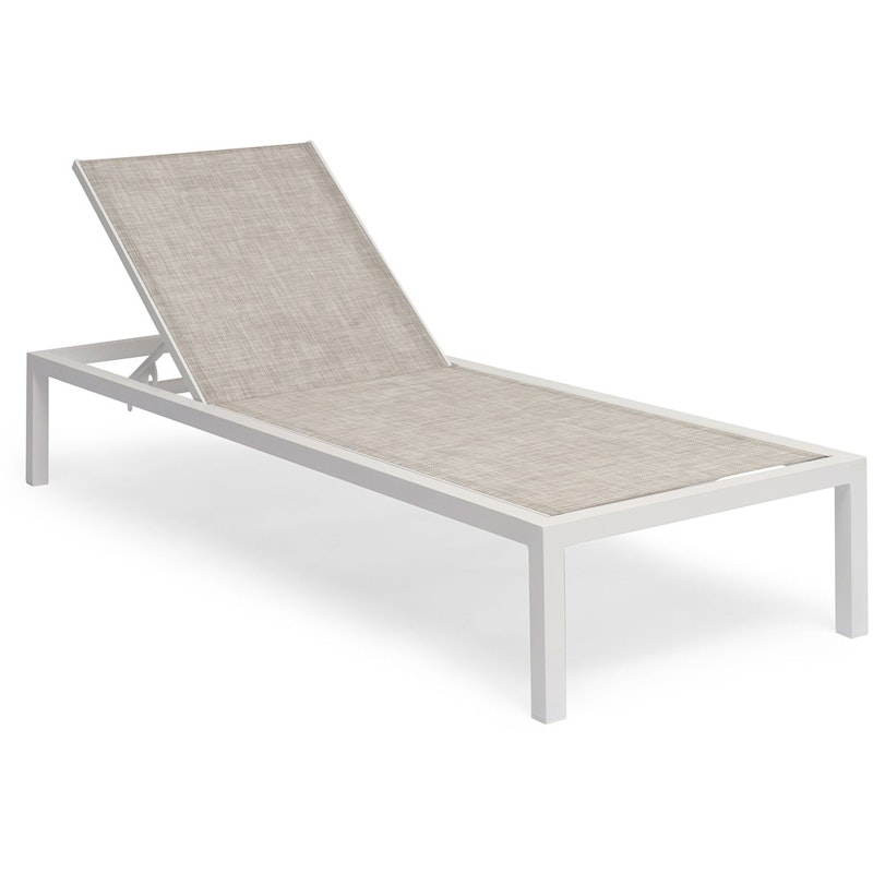 Hånger Sunbed, White