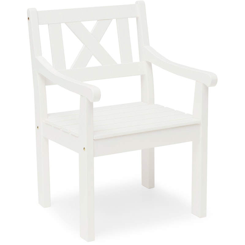 Läckö Armchair, White