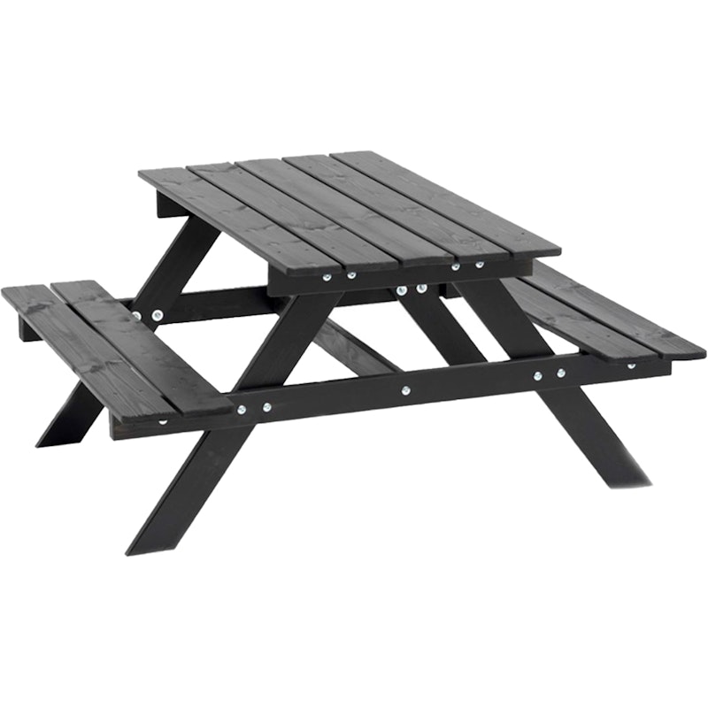 Picnic Mini Picnic Table 48x90 cm, Black